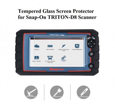 Tempered Glass Screen Protector for Snap-on TRITON-D8 EEMS343